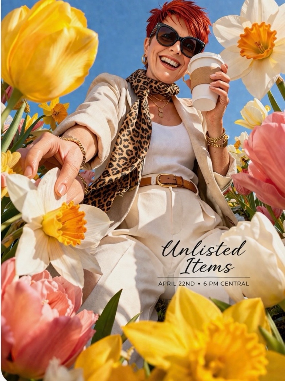 Unlisted Beige Linen Blazer and Trousers Set